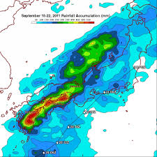 Labeled map of north america. Typhoon Roke Brings Heavy Rains To Japan Nasa Global Precipitation Measurement Mission