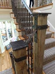 Large antique wooden staircase spindle salvage baluster farmhouse rustic chippy. Pin By Karin Runge On For The Home Rustic Stairs Rustic Staircase Staircase Design