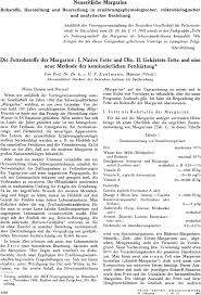 Die Fettrohstoffe Der Margarine I Native Fette Und Ole Ii Gehartete Fette Und Eine Neue Methode Der Kontinuierlichen Fetthartung Kaufmann 1962 Fette Seifen Anstrichmittel Wiley Online Library