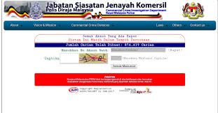 Jabatan siasatan jenayah komersial bukit aman, polis diraja malaysia, Semakan Status Scammer 2020 Online Ccid My Panduan
