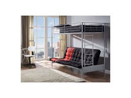 Lit Mezzanine Modulo Iv 90x190cm Coloris Argent Lit Mezzanine Avec Banquette Lit Mezzanine Banquette Convertible