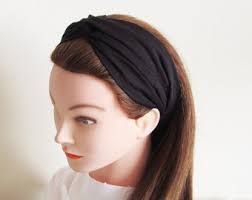 Lightweight Cotton Blend Headbands Collection/ Twist Hairband/ Fabric Knot  Head Bands With Elastic/ Turban Headbands/ Summer Fabric Headband