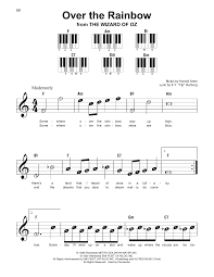 Home » piano tutorials » over the rainbow sheet music for piano. Over The Rainbow Sheet Music Harold Arlen Super Easy Piano
