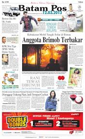 Apabila tulang ikan yang tertelan cukup kecil, duri akan luruh terbawa air garam sehingga langsung masuk ke saluran pencernaan. 12 Maret 2013 By Batampos Newspaper Issuu