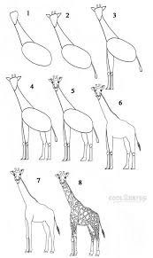 Dessine moi une girafe niveau conseillé : Drawing Designs J Apprends A Dessiner Girafe Dessin Dessins Faciles Dessin