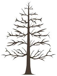 Diy Arbre Empreinte Comme Cadeau De Noel Avec Tronc Sapin Et Dessin Arbre De Noel 50 D Calquer Votre Tronc Dessin Sapin De Noel Arbre A Empreinte Dessin Arbre
