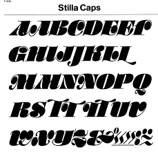 Stilla Caps Typography Alphabet Lettering Lettering Alphabet