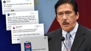 The president will deliver his sixth and final state of the nation address (sona) on monday (july 26). Netizens Hit Sotto S Past Blunders As He Takes Over Senate