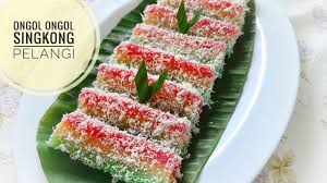 Ongol ongol singkong dan agar agar. Ongol Ongol Singkong Pelangi Lembut Dan Enak Kue Tradisional Bahan Singkong Parut Youtube