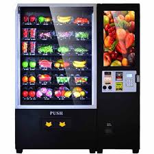 Touch Screen Automatic Fruit Vending Machine Vending Machine Design Vending Machine Snacks Healthy Vending Machines