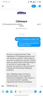 Check spelling or type a new query. Celeteque Cruelty Free Status Beautytalkph