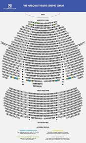 Explicit Seating Chart For Broadway Theatre New York The