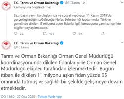 Maybe you would like to learn more about one of these? 11 Milyon Fidan Kurudu Yalani Gunun Yalanlari