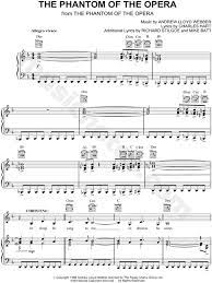 Here again, the point of no return, music by andrew lloyd webber. Andrew Lloyd Webber The Phantom Of The Opera Sheet Music In D Minor Transposable Download Print Sku Mn0087409