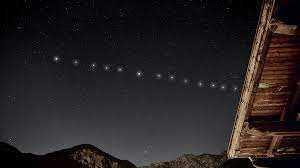 These 60 satellites initially fly in a chain formation, but over time they spread out and move. How To See Spacex S Starlink Satellites In The Sky By Star Walk Medium