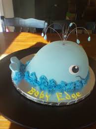 Pin By Nancy Knapp Horton On My Cakes Whale Cakes Whale Baby Shower Cake Baby Shower Cakes