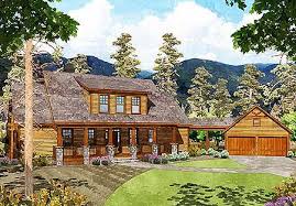 Plan 29882rl Exclusive 3 Bed Mountain Home With Detached Garage Detached Garage Mountain Home Exclusive House Plan