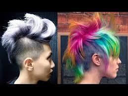 You can experiment with different lengths on the sides and top to depending on how dramatic. 30 Unbelievable Short Punk Hairstyles For Girls Youtube