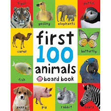 First 100 Animals Animal Book Best Baby Book Board Books