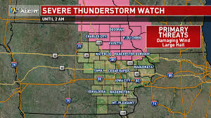 Marathon, portage, waushara, and wood counties. Severe Thunderstorm Watch Issued Storms Possible In Northeast Iowa