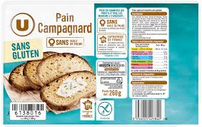 Voici 20 exemples de ces aliments surprenants qui contiennent du gluten… Pain Campagnard Sans Gluten U Sans Gluten 260 G