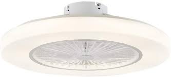 Modern kitchen ceiling fan with lights. Orillon Ish09 M878917mn 22 Thin Modern Ceiling Fan With Light For Indoor Kitchen Bathroom Bedroom Remote Led 3 Color Lighting Low Profile Flush Mount