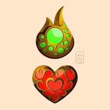 Legend Of Zelda Breath Of The Wild Art Stamina And Heart Vessels Goddess Statue Gifts Botw Paneyneygirl Legend Of Zelda Zelda Art Zelda Breath