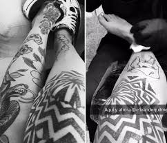 21 de agosto 2013, 12:07hs. El Tatuaje Que Se Hizo Cande Y Que Marcelo Tinelli Va A Amar