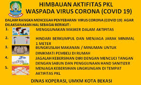 Contoh pidato persuasif tentang covid 19. Pemerintah Kota Bekasi Himbauan Aktifitas Pkl Waspada Virus Corona Covid 19