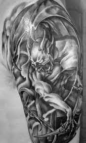 Gargoyle tattoos, meaning, and symbolism. 70 Gargoyle Tattoo Designs For Men Stone Statue Ideas