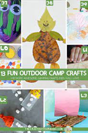 See more ideas about crafts for kids, crafts, arts and crafts for kids. 51 Funnest Camping Crafts For Kids Of All Ages The Crazy Outdoor Mama