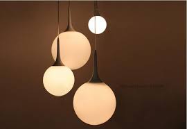 Free Shipping 1piece Modern White Milk Glass Globe Lamp Pendant Light Living Room Home Decoration Pll 253 Modern White Glass Globe Lamplamp Pendant Aliexpress