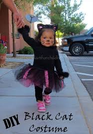 Homemade Black Cat Tutu Costume Halloween Cat Books Crafts With Images Homemade Halloween Costumes Cat Costume Diy Halloween Costumes For Girls