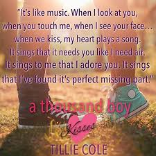 A thousand boy kisses reminds you that life is short, enjoy it all, be grateful for every day, surround yourself with those you love and love hard, love like your heart could burst. A Thousand Boy Kisses By Tillie Cole