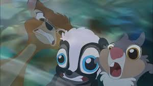 Bambi Flower And Thumper From Bambi Ii Disney And More Disney Animation Cute Disney