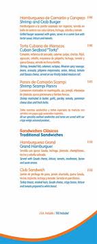 Blue Fish Restaurant Riviera Maya Blue Fish Restaurant Restaurant Menu Restaurant