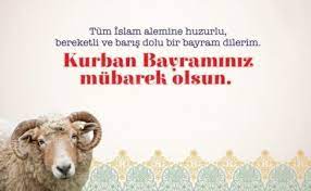 Cejna we pîroz, qurbanê we qebûl, gunehên me ef û mexfûr bibin. Kurban Bayrami Kutlama Mesajlari Bayram Tebrikleri Sozleri