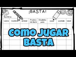Nombres de juegos y sus reglas / tuquer from www.salamanca.com este título cuenta con versiones para android, ios y facebok, como lo son parchis star y ludo club. Como Jugar Basta Reglas Del Basta How To Play Basta Juegos Basta Juegos De Mesa Tables Youtube
