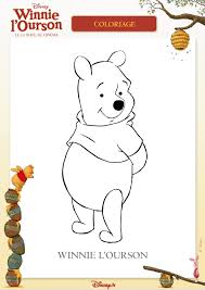 Les illustrations des ouvrages sont l'œuvre d'ernest howard shepard. Coloriage Disney Winnie L Ourson Attend Ses Amis
