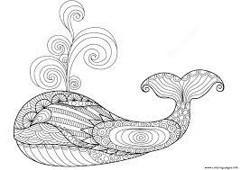 With complicated zentangle designs & intricate coloring pages, coloring is a creative experience for. Whale Zentangle Adults Coloring Pages Printable