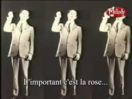 On réalisera ce qui t'est le plus cher. L Important C Est La Rose Gilbert Becaud Avec Sous Titres Youtube