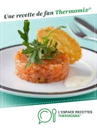 Tartare De Saumon Au Citron Confit Et Ras El Hanout Creme Acidulee Au Mascarpone Recette Tartare De Saumon Recettes De Cuisine Alimentation