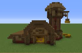 Welcome to my minecraft how to build a medieval castle tutorials series. Medieval Barn Stables Blueprints For Minecraft Houses Castles Towers And More Grabcraft
