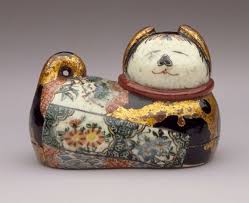 Dog Shaped Box Netsuke Japanese Art Japanese Artists