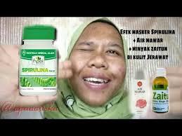 Semua itu karena ada proses detox yang akan mengangkat racun tersebut. Review Masker Spirulina Hpai Test Efek Pemakaian 3 Kali Di Kulit Jerawat Parah Youtube