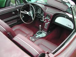 A Very Rare Factory Maroon 1965 Corvette Interior 1965 Corvette Corvette Chevrolet Corvette