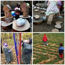 Education is a serious business, but kids just want to have fun. Let The Children Play Be Reggio Inspired Outdoor Environments Outdoor Learning Activities Reggio Reggio Inspired