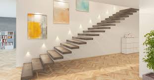 Ein fahrstuhl und ein treppenhaus ergeben zwei ausgänge. Treppenhaus Beleuchtung Effektives Licht Und Mehr Sicherheit