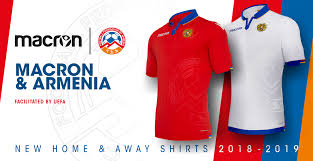 The new outfits will be … Macron Announce Armenia Kit Deal Footy Headlines