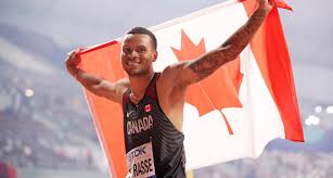 He won the silver medal in the 200 m and bronze medals in both the 100 m and 4×100 m relay at the 2016 summer olympics in rio de. Interview Olympic Gold Medalist Andre De Grasse Sharp Magazine